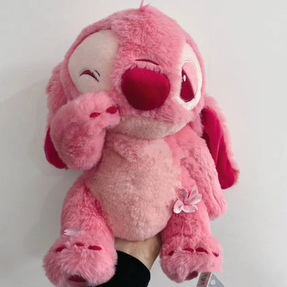 MASOLU Stitch Lilou Pink – Peluche Brillante Édition Limitée 45cm