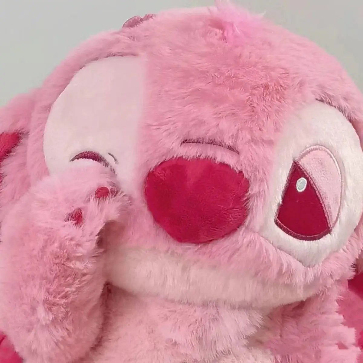 MASOLU Stitch Lilou Pink – Peluche Brillante Édition Limitée 45cm
