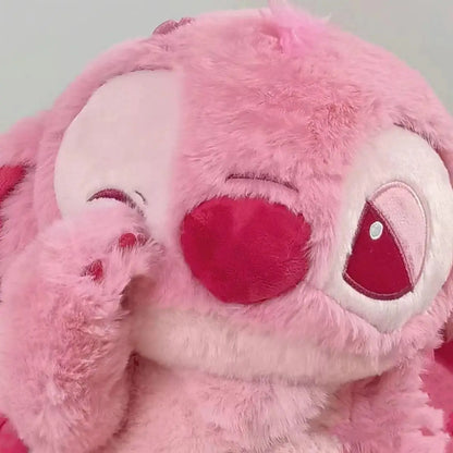 MASOLU Stitch Lilou Pink – Peluche Brillante Édition Limitée 45cm