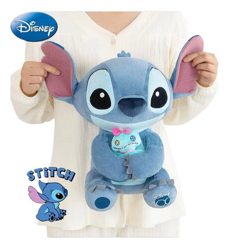 MASOLU Peluche Stitch scrump disney Officiel – 30 cm ou 45 cm de Douceur Disney