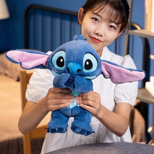 MASOLU Peluche Stitch PRESS ME 33 cm – Modèle Original Disney