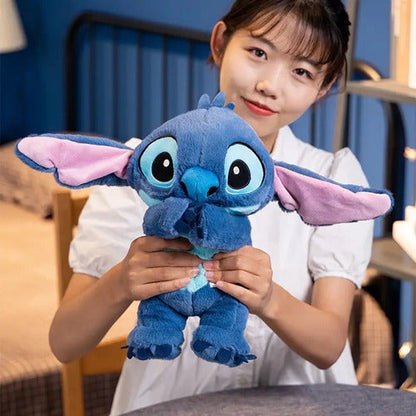MASOLU Peluche Stitch PRESS ME 33 cm – Modèle Original Disney