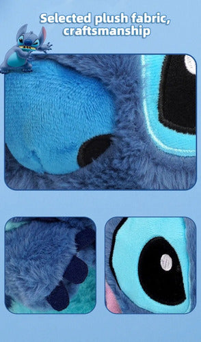 MASOLU Peluche Stitch PRESS ME 33 cm – Modèle Original Disney