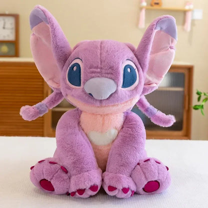 MASOLU Peluche Stitch & Angel 35 cm – Duo Magique Disney