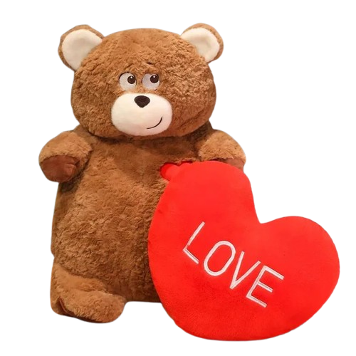 MASOLU Peluche Ours St-Valentin