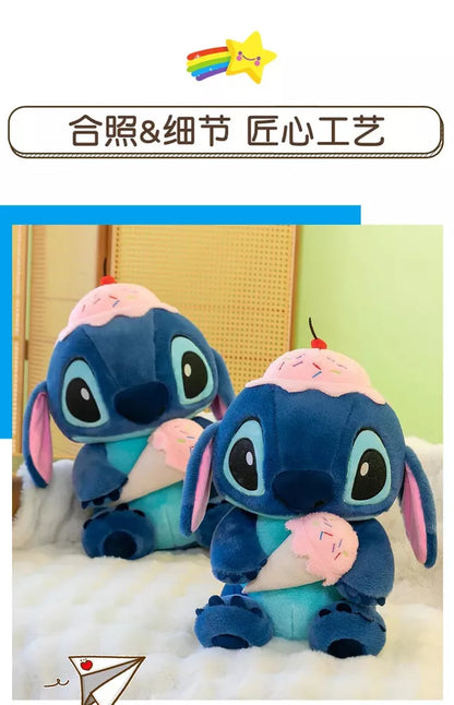 MASOLU Peluche Stitch Ice Cream | 30-40 cm de douceur Disney