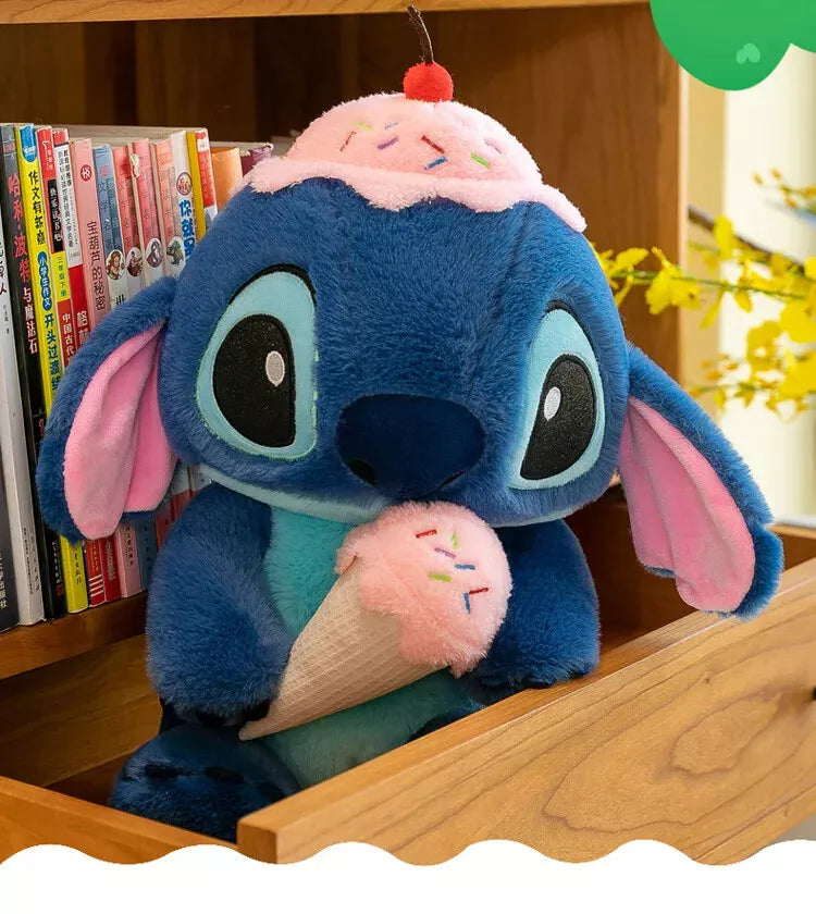 MASOLU Peluche Stitch Ice Cream | 30-40 cm de douceur Disney