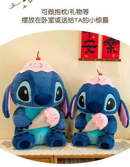 MASOLU Peluche Stitch Ice Cream | 30-40 cm de douceur Disney