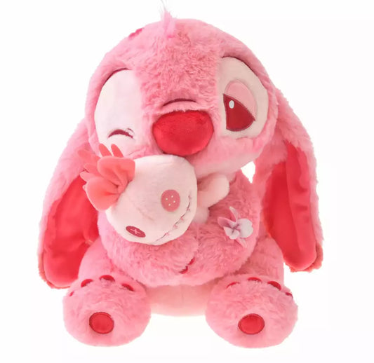 MASOLU Peluche Angel & Scrump 45 cm – Duo Disney Lilo & Stitch