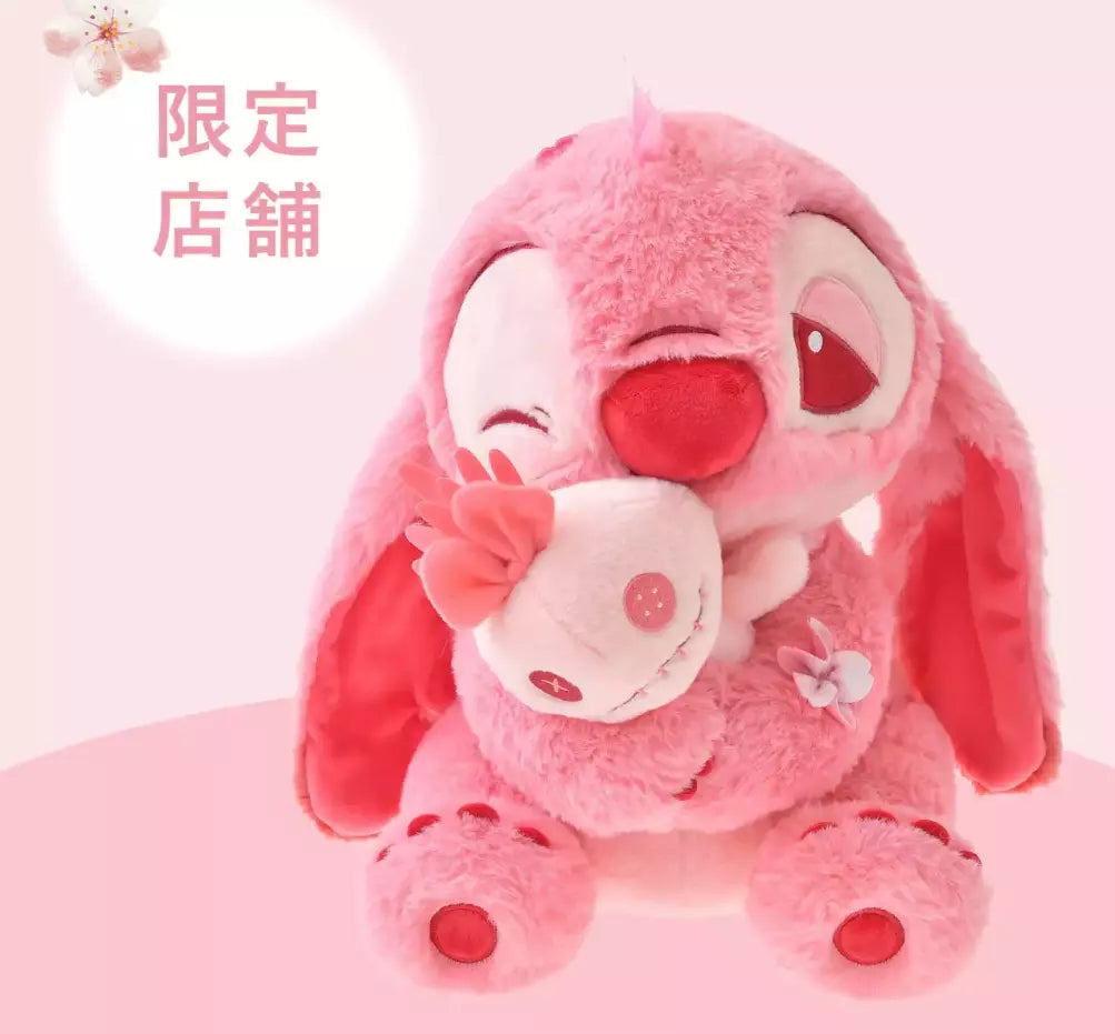 MASOLU Peluche Angel & Scrump 45 cm – Duo Disney Lilo & Stitch
